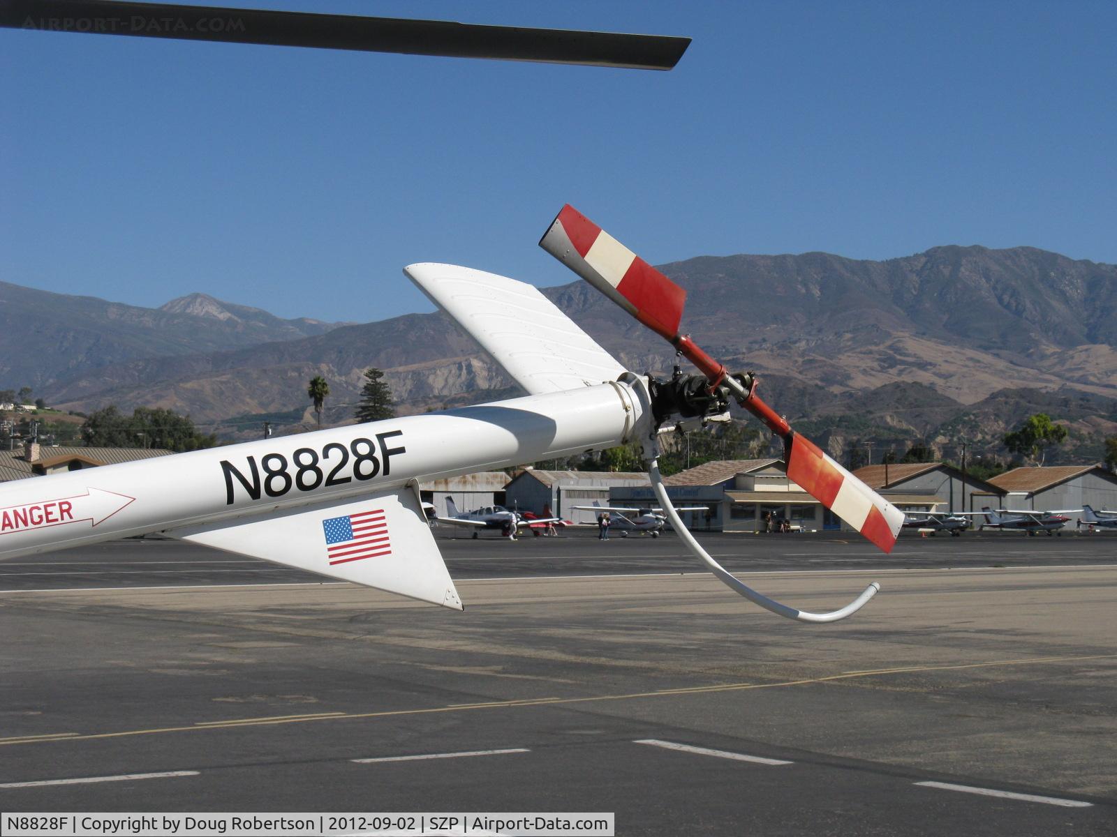N8828F, 1963 Hughes 269A C/N 0173, 1963 Hughes 269A, Lycoming O&VO-360 180 Hp, anti-torque rotor