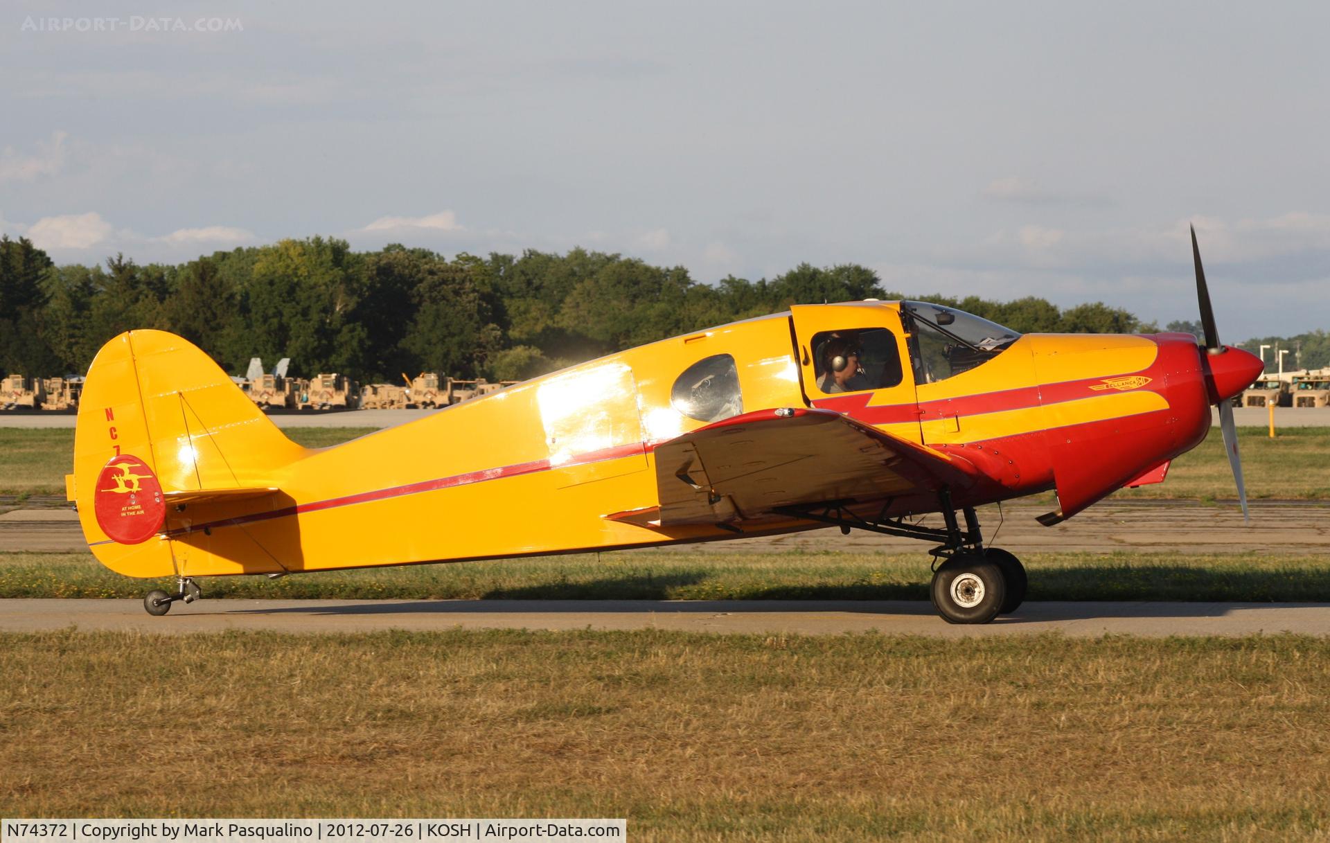 N74372, 1947 Bellanca 14-13-2 Cruisair Senior C/N 1485, Bellanca 14-13-2