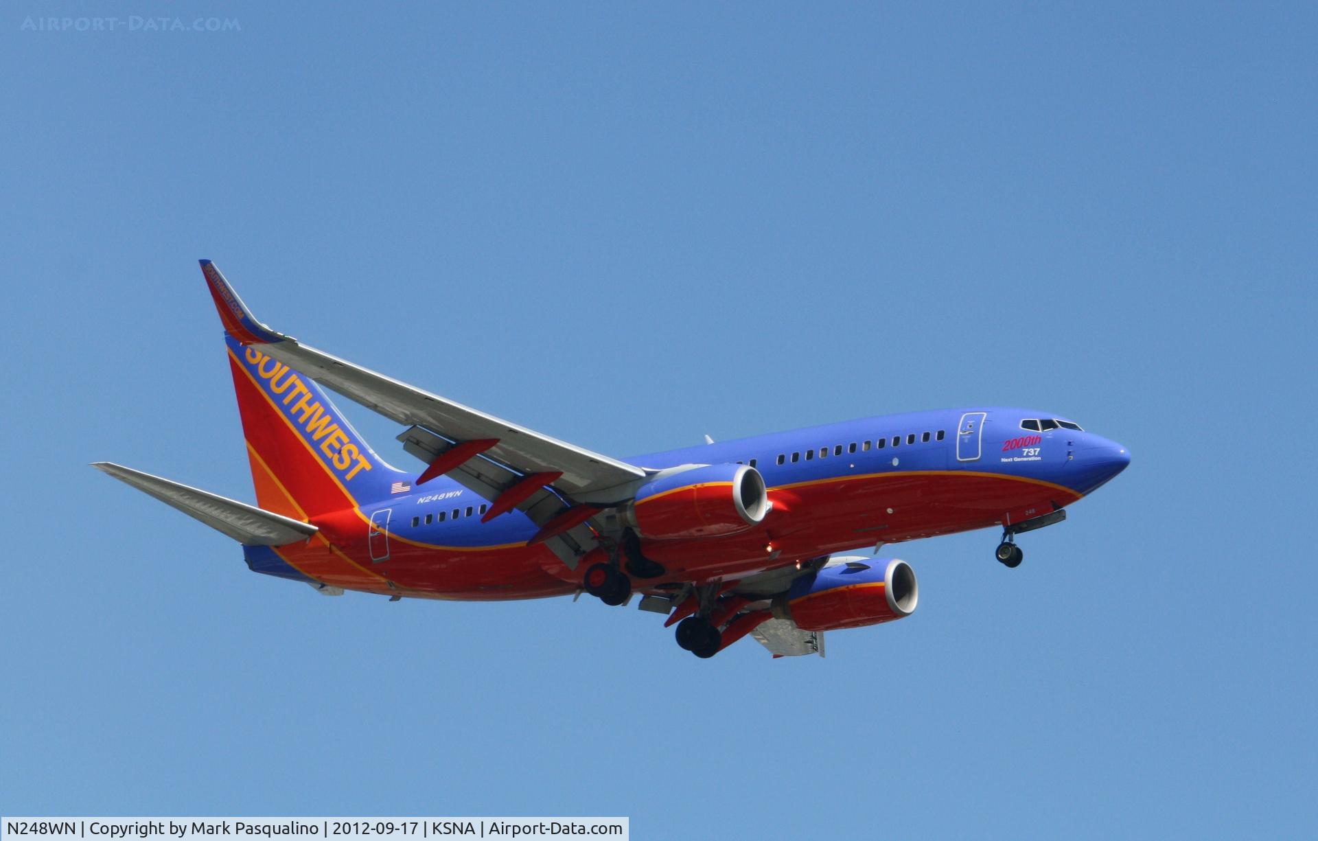 N248WN, 2006 Boeing 737-7H4 C/N 32509, Boeing 737-700