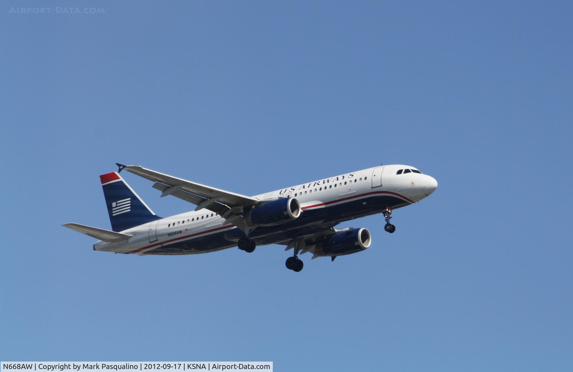 N668AW, 2002 Airbus A320-232 C/N 1764, Airbus A320
