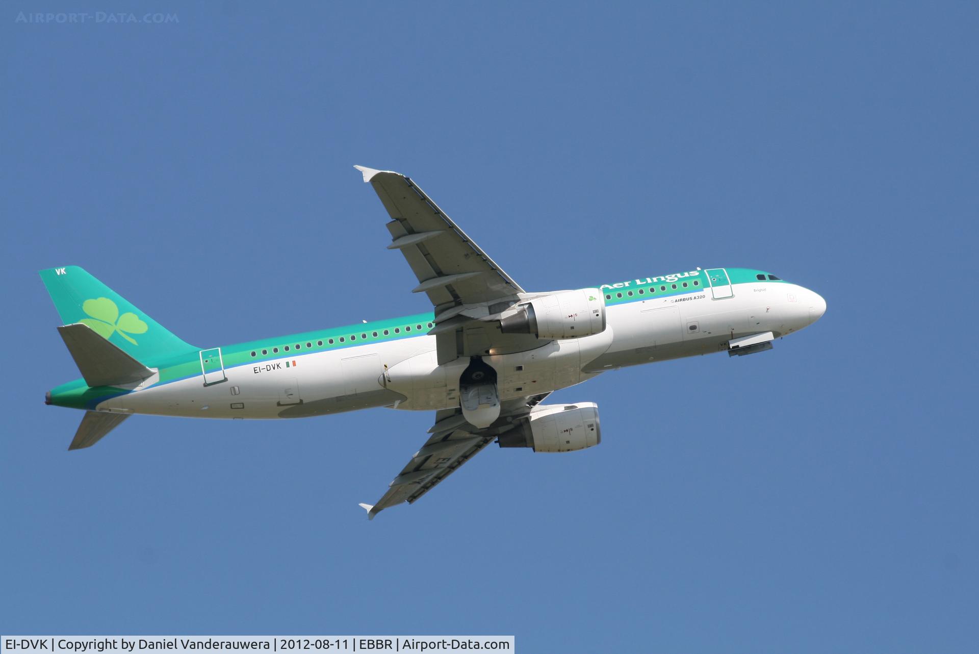 EI-DVK, 2011 Airbus A320-214 C/N 4572, Flight EI631 is climbing from RWY 07R