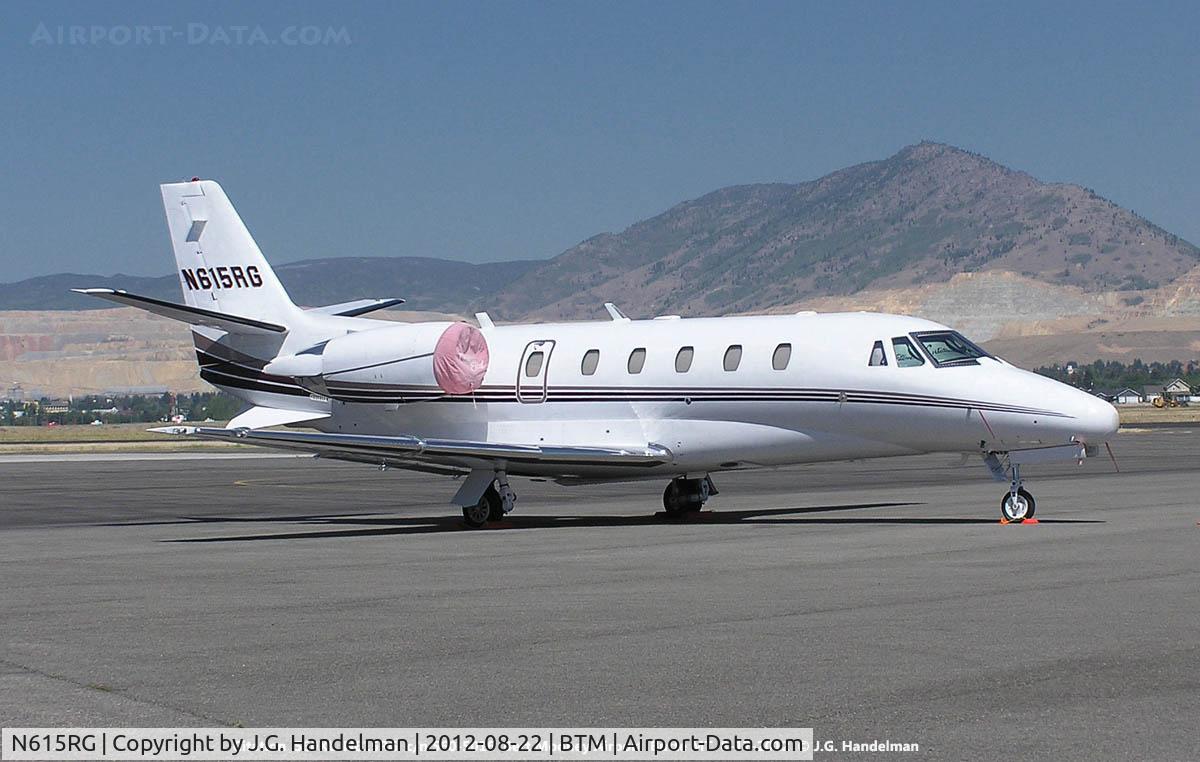 N615RG, 1998 Cessna 560XL C/N 560-5016, At Butte MT.