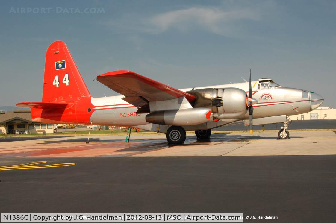 N1386C, 1954 Lockheed P2V-5 Neptune C/N 426-5268, Fire Tanker.