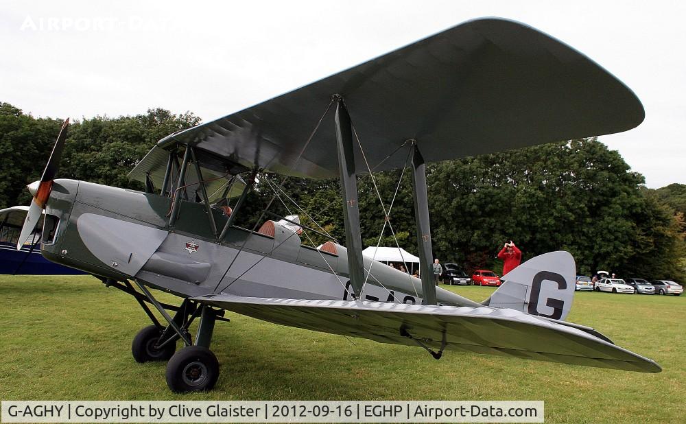 G-AGHY, 1939 De Havilland DH-82A Tiger Moth II C/N 82292, Ex: N9181 > G-AGHY - In private hands from March 1999.