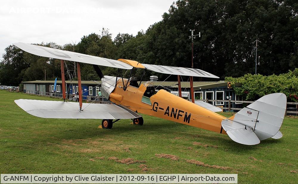 G-ANFM, 1941 De Havilland DH-82A Tiger Moth II C/N 83604, Ex: T5888 > G-ANFM - Originally owned to, The Norfolk & Norwich Aero Club Ltd in October 1953 and currently a Trustee of, Reading Flying Group since April 2000. - Also used in a 