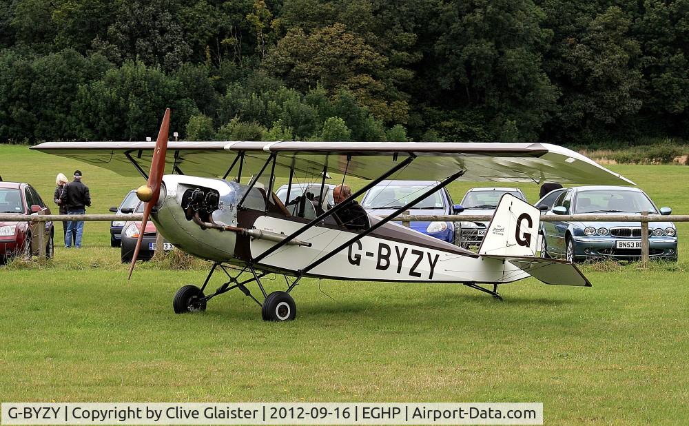 G-BYZY, 2000 Pietenpol Air Camper C/N PFA 047-12190, Originally owned to and currently in private hands since December 1999.