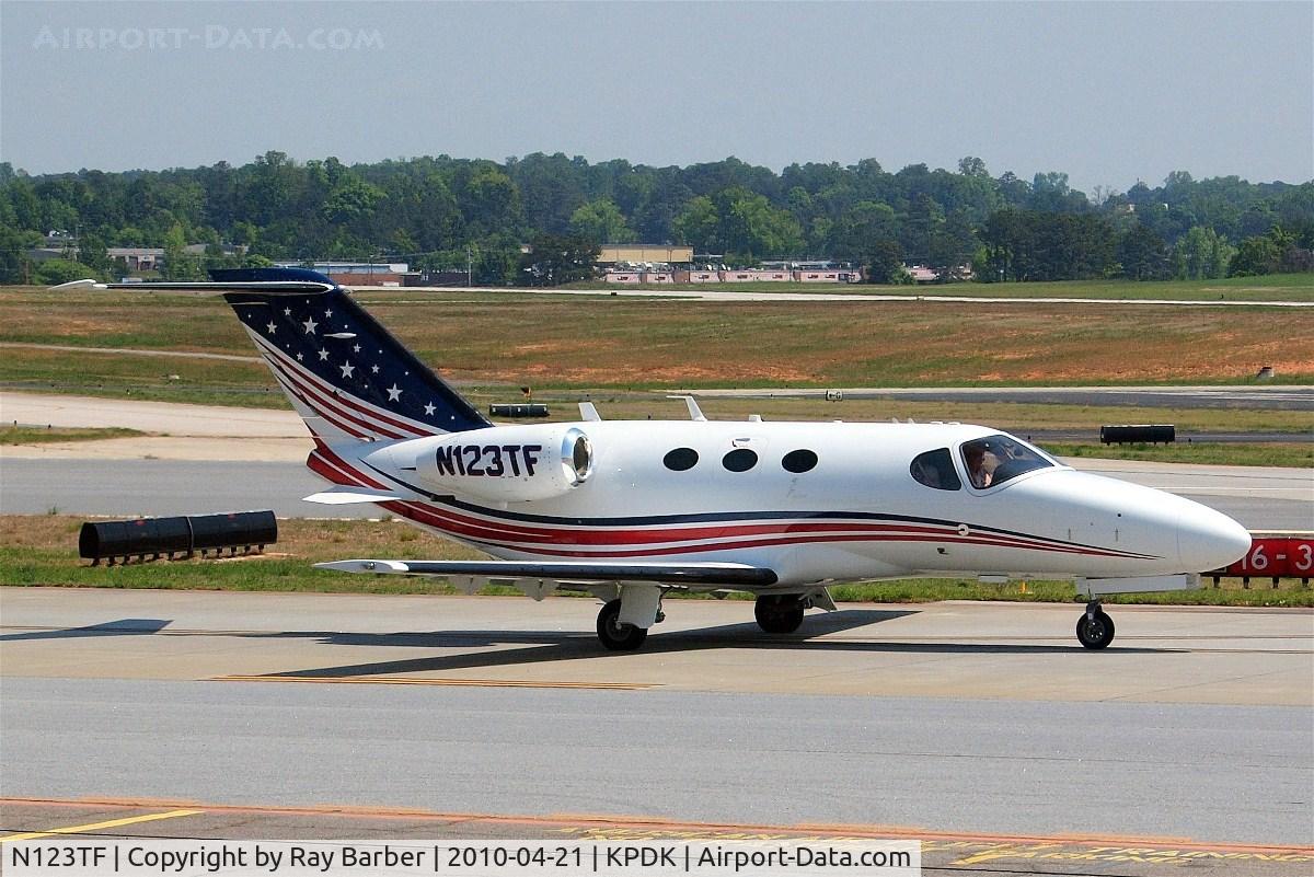 N123TF, 2009 Cessna 510 Citation Mustang Citation Mustang C/N 510-0191, Cessna Citation Mustang [510-0191] Atlanta-Dekalb Peachtree~N 21/04/2010