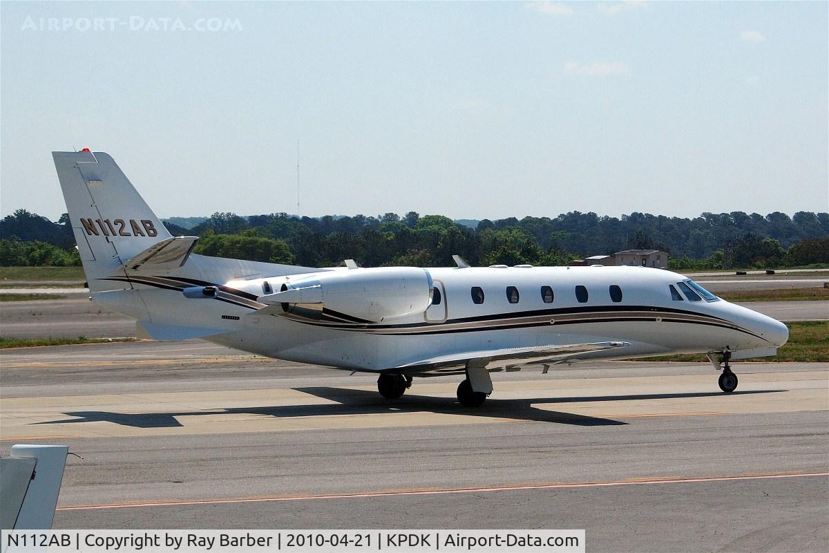 N112AB, 2004 Cessna 560XL C/N 560-5361, Cessna Citation Excel [560-5361] Atlanta-Dekalb Peachtree~N 21/04/2010