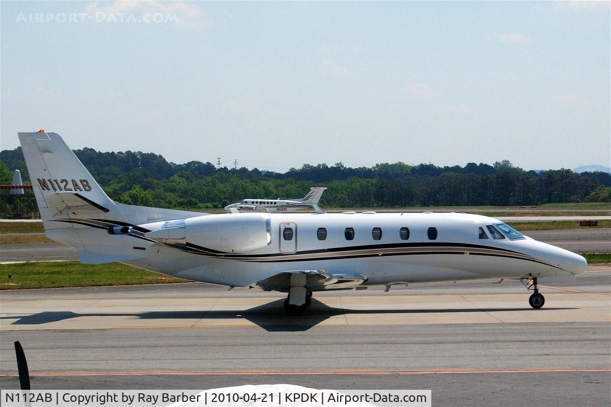 N112AB, 2004 Cessna 560XL C/N 560-5361, Cessna Citation Excel [560-5361] Atlanta-Dekalb Peachtree~N 21/04/2010