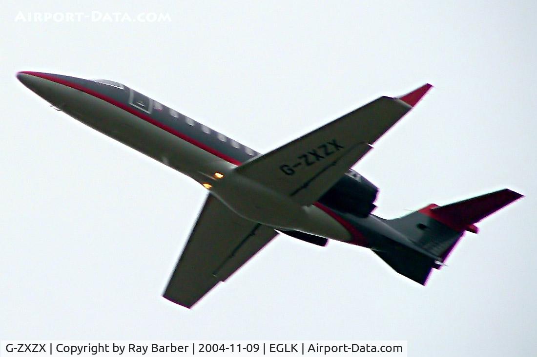 G-ZXZX, 2001 Learjet 45 C/N 45-005, Learjet 45 [45-005] Blackbushe~G 09/11/2004