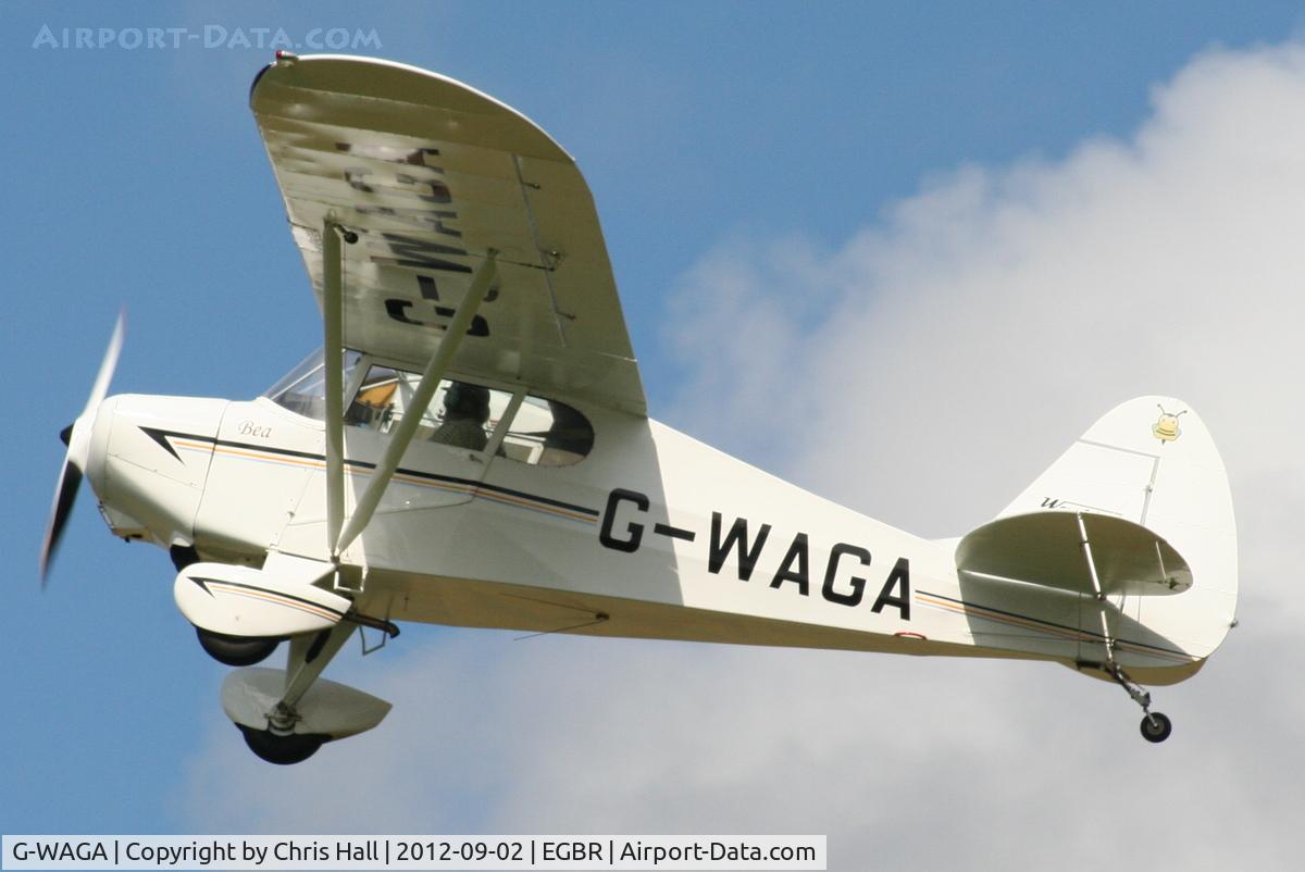 G-WAGA, 1987 Wag-Aero Wag-a-Bond C/N PFA 137-10886, At the Real Aeroplane Club's Wings & Wheels fly-in, Breighton