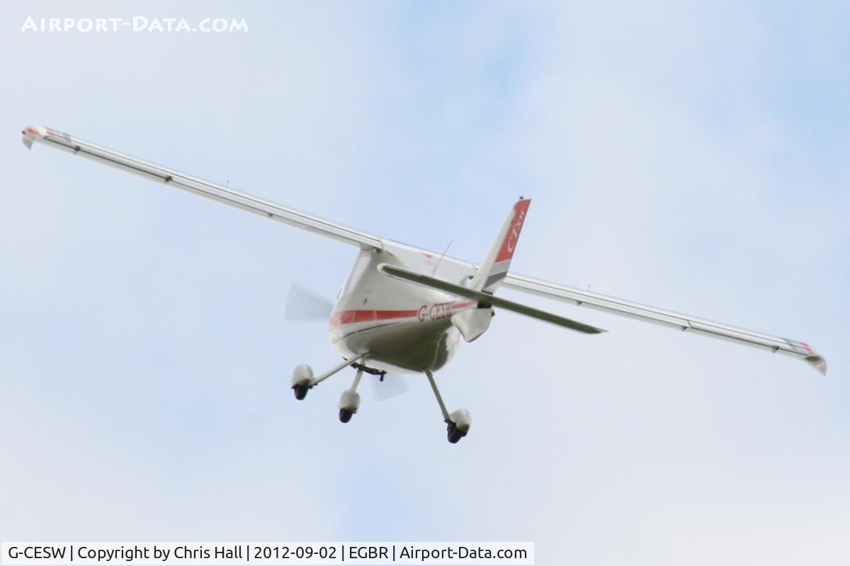 G-CESW, 2007 Flight Design CTSW C/N 8296, At the Real Aeroplane Club's Wings & Wheels fly-in, Breighton