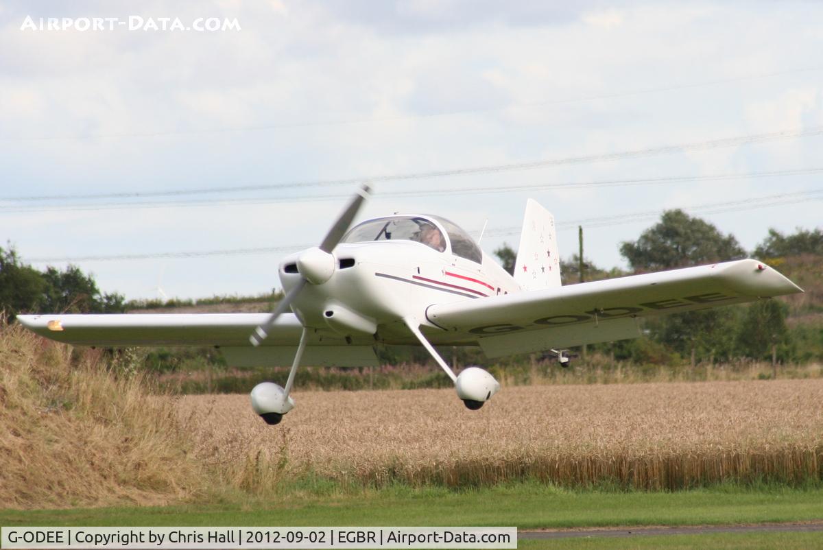 G-ODEE, 2002 Vans RV-6 C/N PFA 181A-13173, At the Real Aeroplane Club's Wings & Wheels fly-in, Breighton