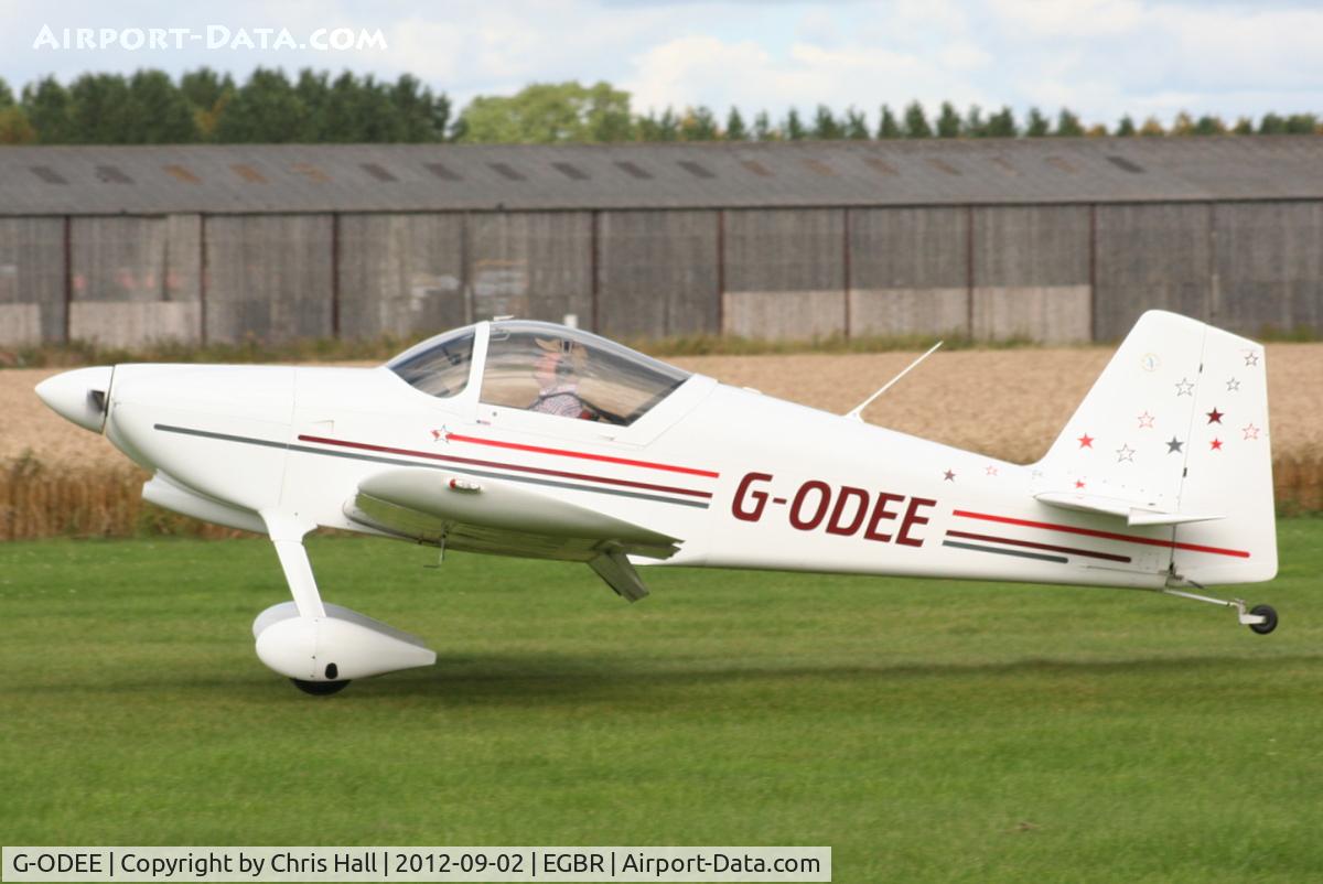G-ODEE, 2002 Vans RV-6 C/N PFA 181A-13173, At the Real Aeroplane Club's Wings & Wheels fly-in, Breighton