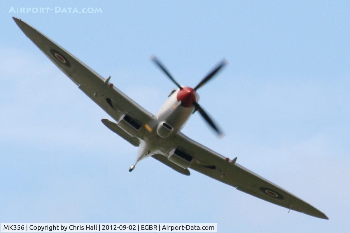 MK356, 1944 Supermarine 361 Spitfire LF.IXc C/N CBAF.IX.1561, At the Real Aeroplane Club's Wings & Wheels fly-in, Breighton