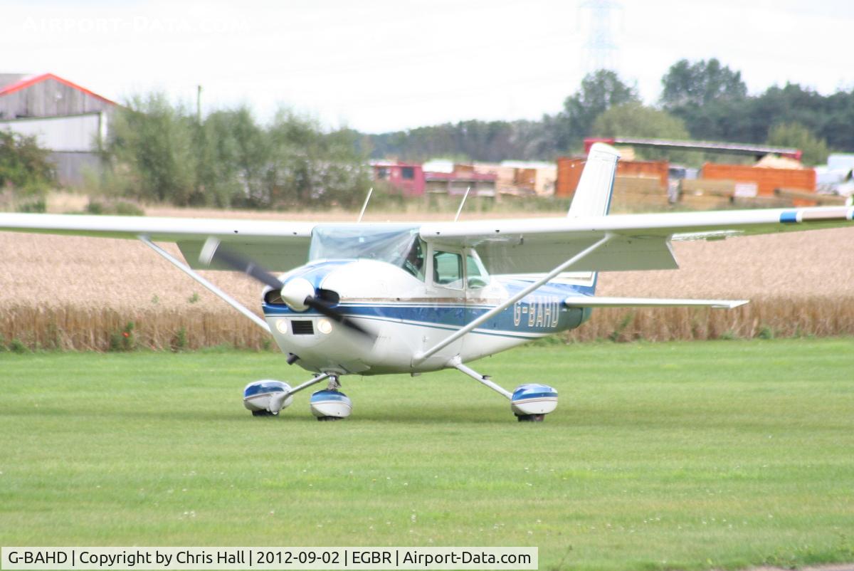 G-BAHD, 1972 Cessna 182P Skylane Skylane C/N 18261501, At the Real Aeroplane Club's Wings & Wheels fly-in, Breighton