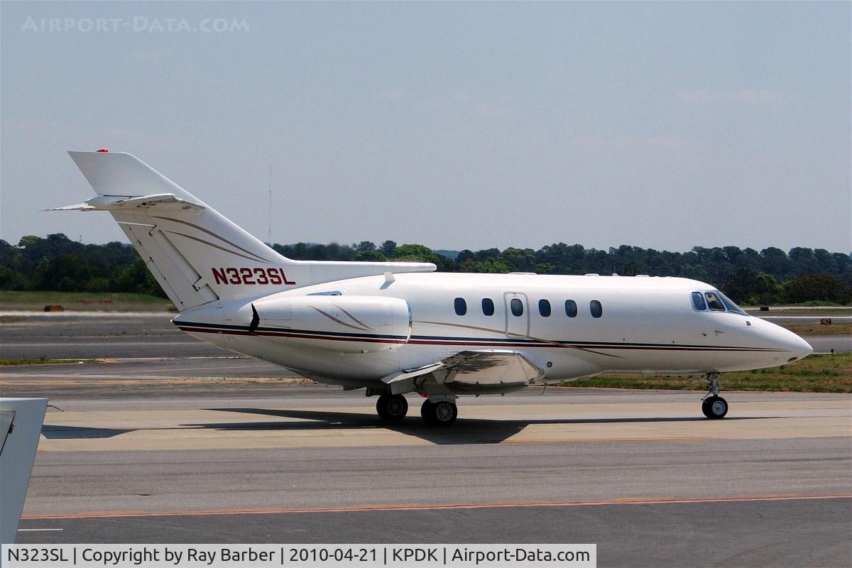 N323SL, 1987 British Aerospace BAe.125 Series 800A C/N 258084, Hawker-Siddeley 125/800A [258084] Atlanta-Dekalb Peachtree~N 21/04/2010