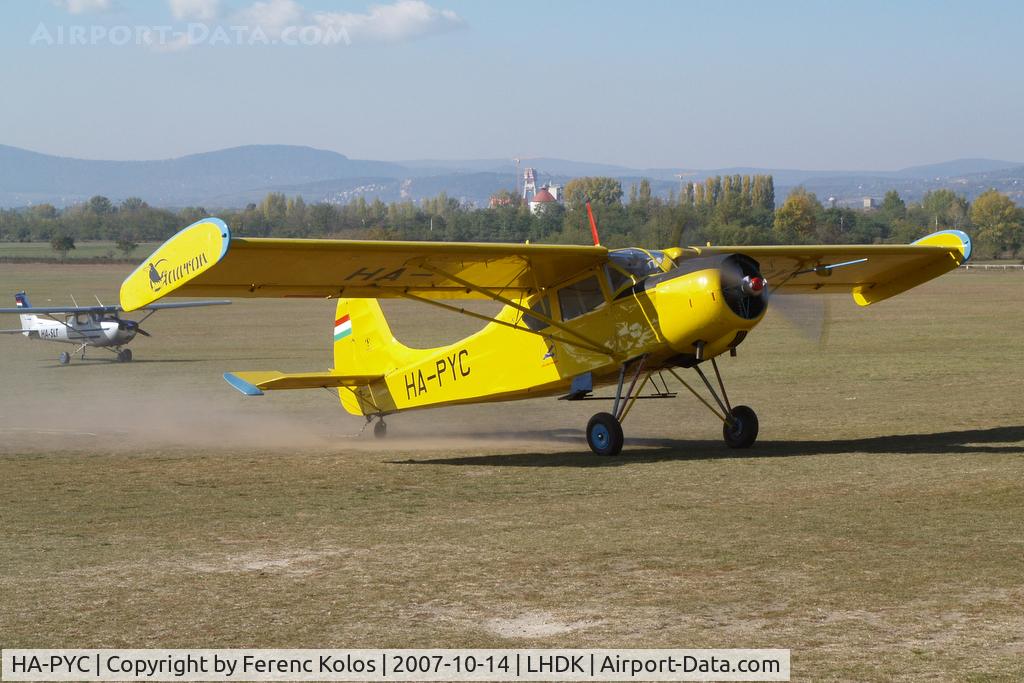 HA-PYC, 1969 PZL-Okecie PZL-101A Gawron C/N 119292, Dunakeszi