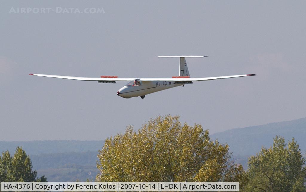 HA-4376, 1977 PZL-Bielsko SZD-30 Pirat C/N S-08.16, Dunakeszi