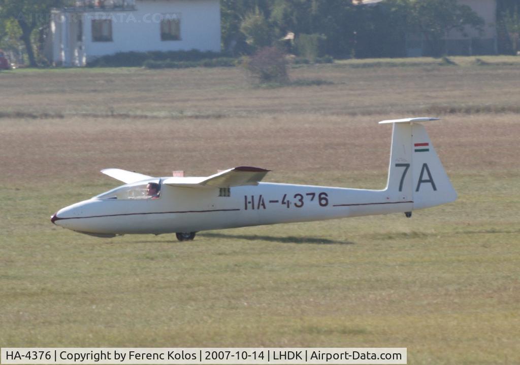 HA-4376, 1977 PZL-Bielsko SZD-30 Pirat C/N S-08.16, Dunakeszi