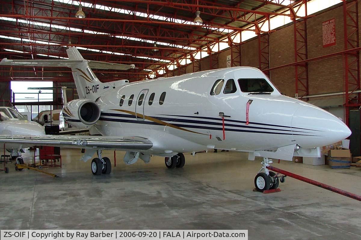 ZS-OIF, 1970 Hawker Siddeley DH.125-400A C/N 25221, Hawker-Siddeley 125/731 [25221] Lanseria~ZS 20/09/2006