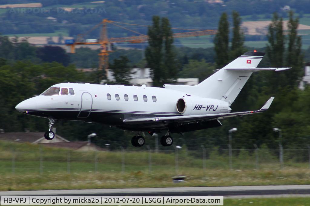 HB-VPJ, 2007 Hawker Beechcraft 900XP C/N HA-0038, Landing