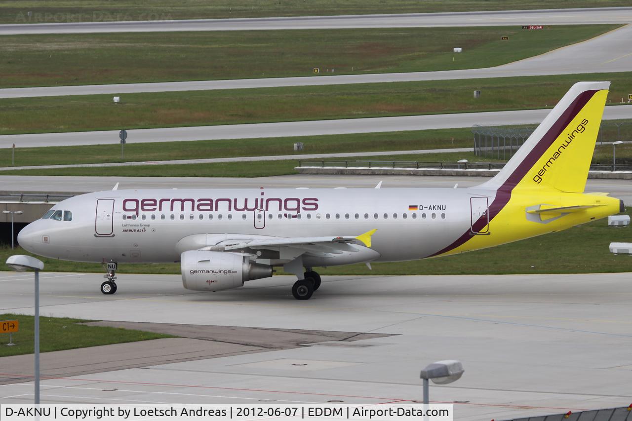 D-AKNU, 2005 Airbus A319-112 C/N 2628, Germanwings