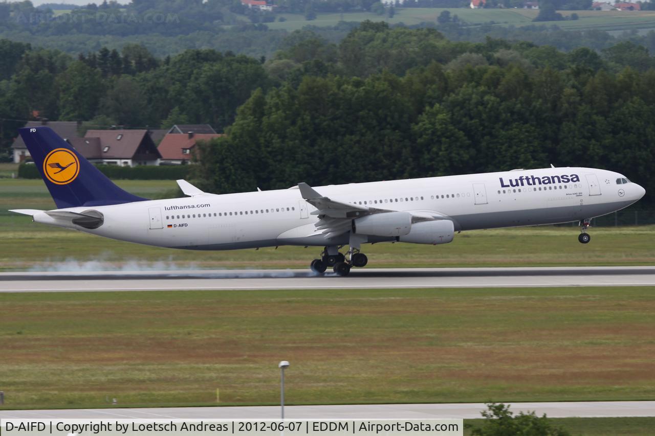 D-AIFD, 2001 Airbus A340-313X C/N 390, Lufthansa