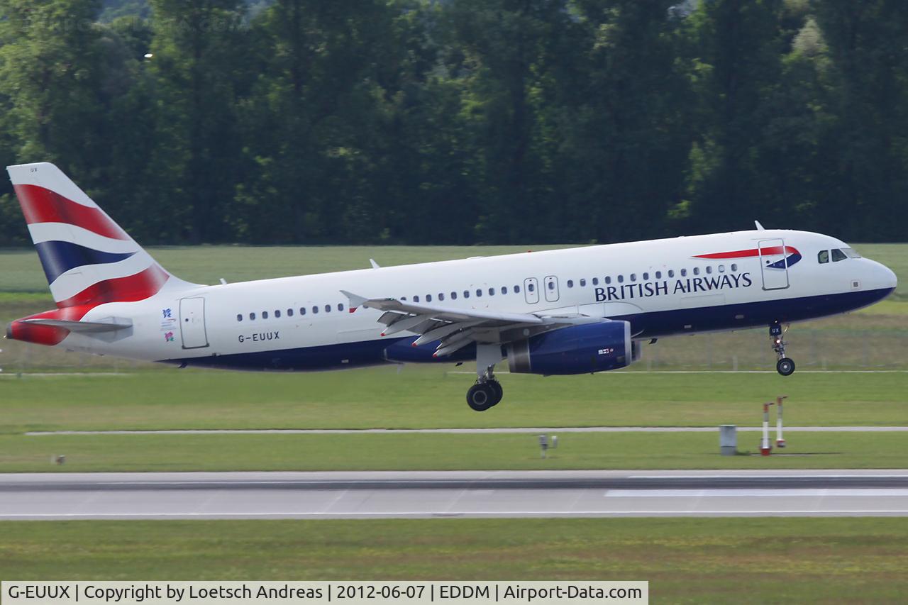 G-EUUX, 2008 Airbus A320-232 C/N 3550, British Airways