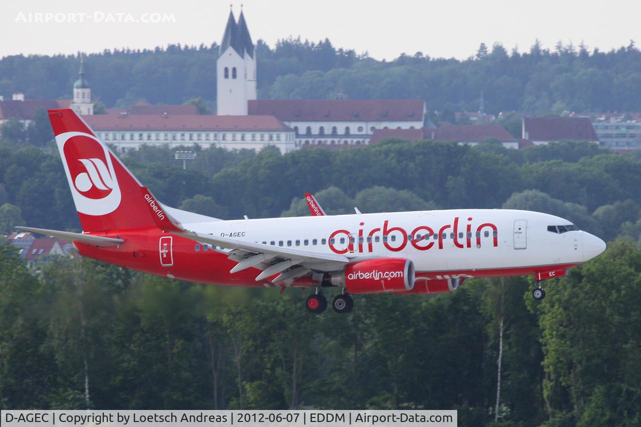 D-AGEC, 2009 Boeing 737-76J C/N 36118, Air Berlin