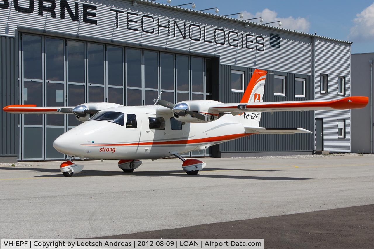 VH-EPF, 2011 Vulcanair P-68TC Observer C/N 467-47/TC, STRONG ENGINEERING CONSULTING CO LTD