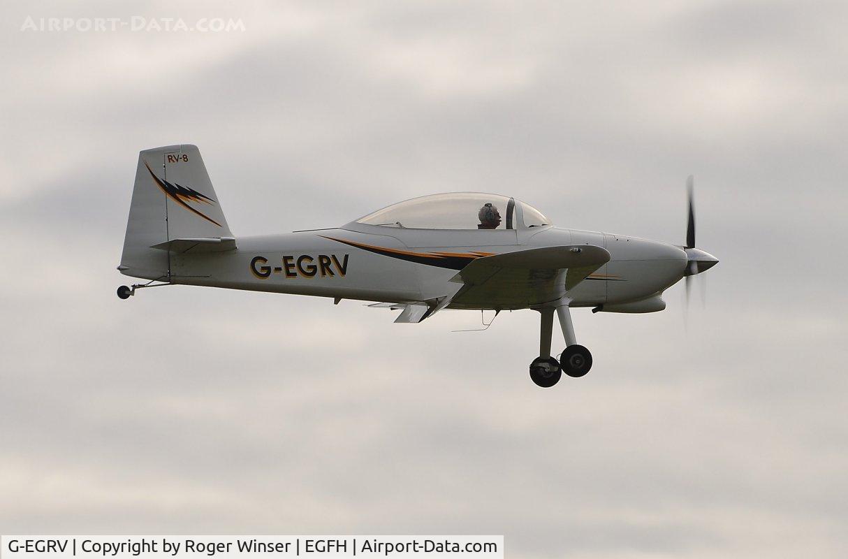 G-EGRV, 2007 Vans RV-8 C/N PFA 303-13639, Resident sporty Vans. Previously registered G-PHMG.