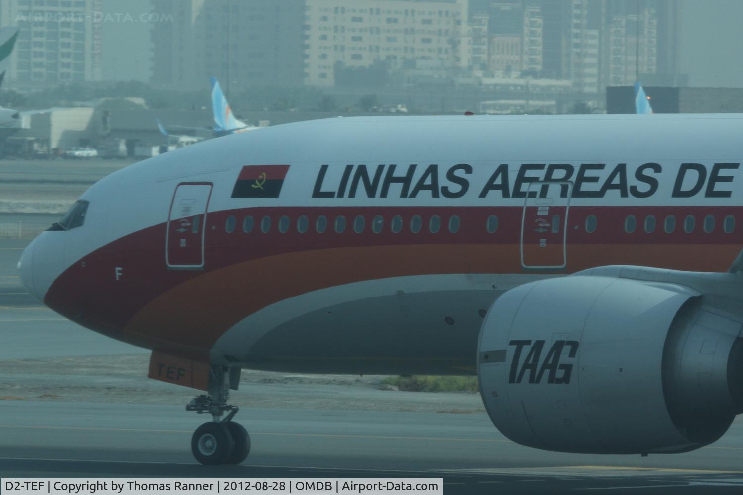 D2-TEF, 2007 Boeing 777-2M2/ER C/N 34567, Linhas Aereas de Angola Boeing 777
