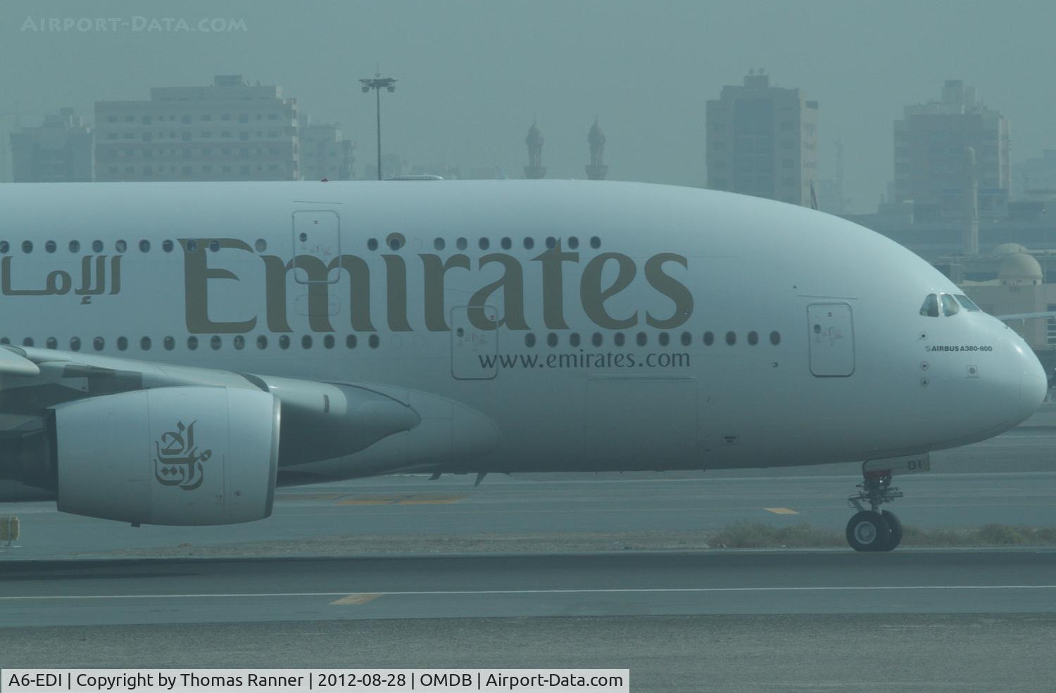 A6-EDI, 2009 Airbus A380-861 C/N 028, Emirates Airbus A380