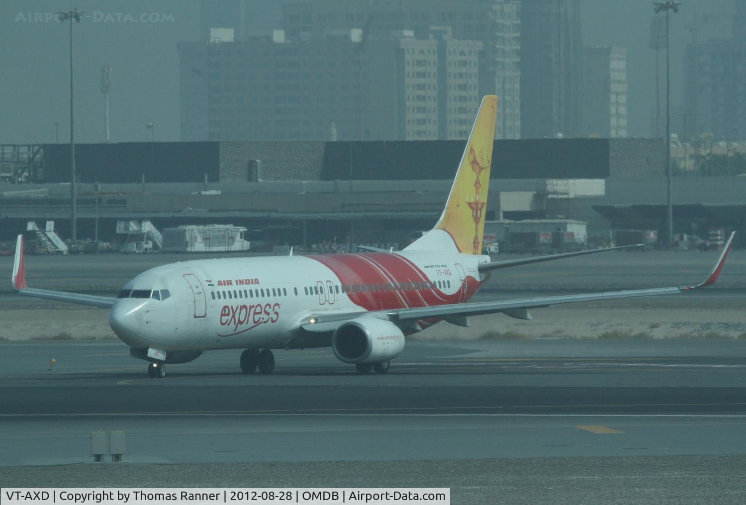 VT-AXD, 2006 Boeing 737-8Q8 C/N 30696, Air India Express Boeing 737