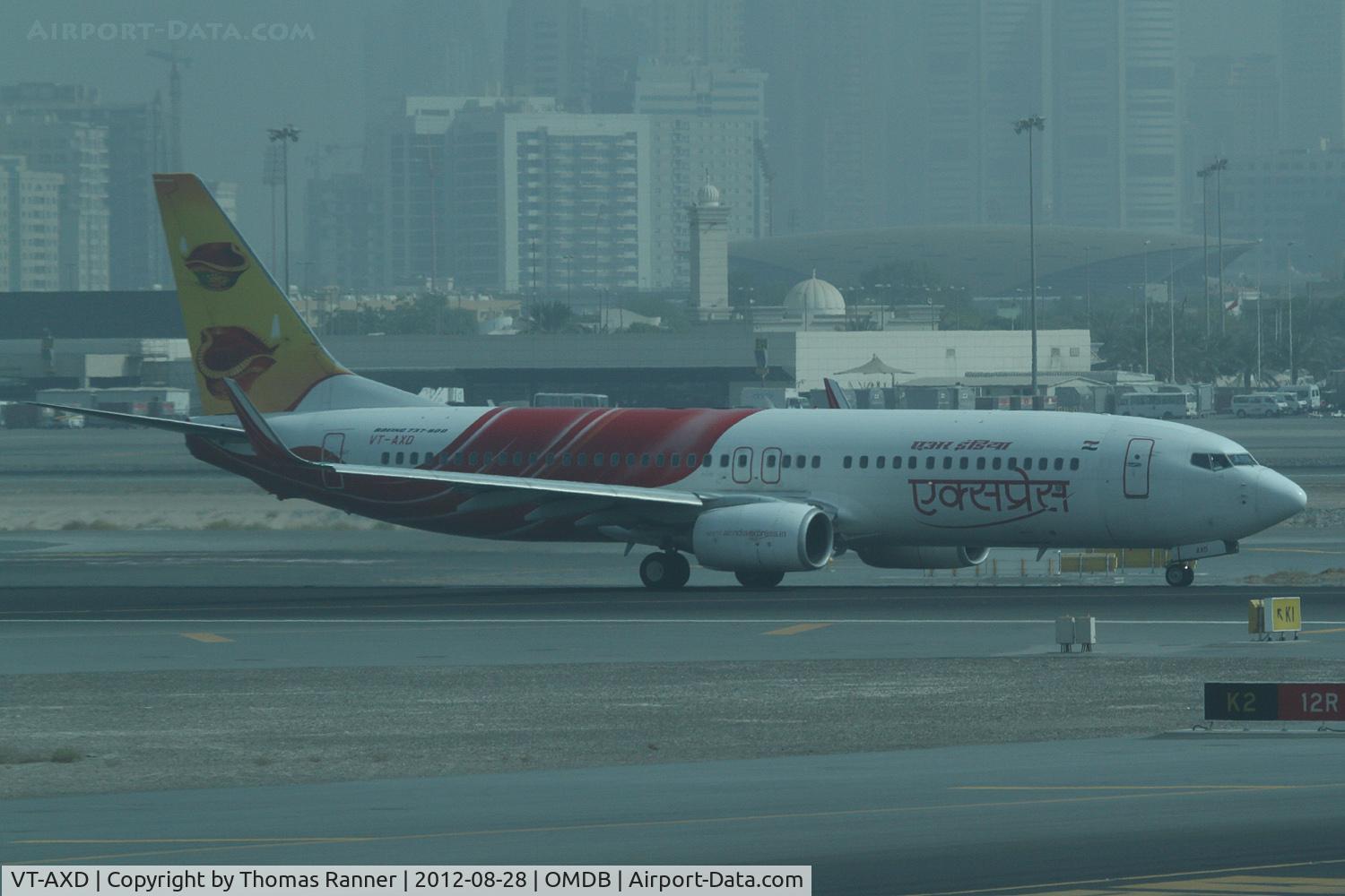 VT-AXD, 2006 Boeing 737-8Q8 C/N 30696, Air India Express Boeing 737