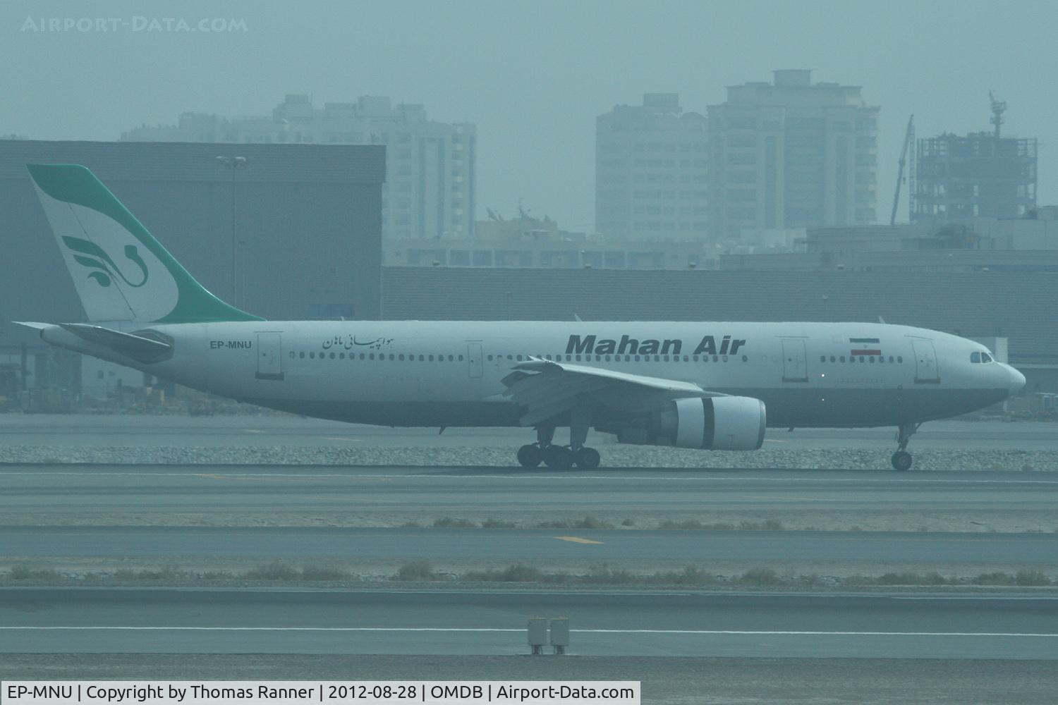 EP-MNU, 1990 Airbus A300B4-605R C/N 608, Mahan Air Airbus A300