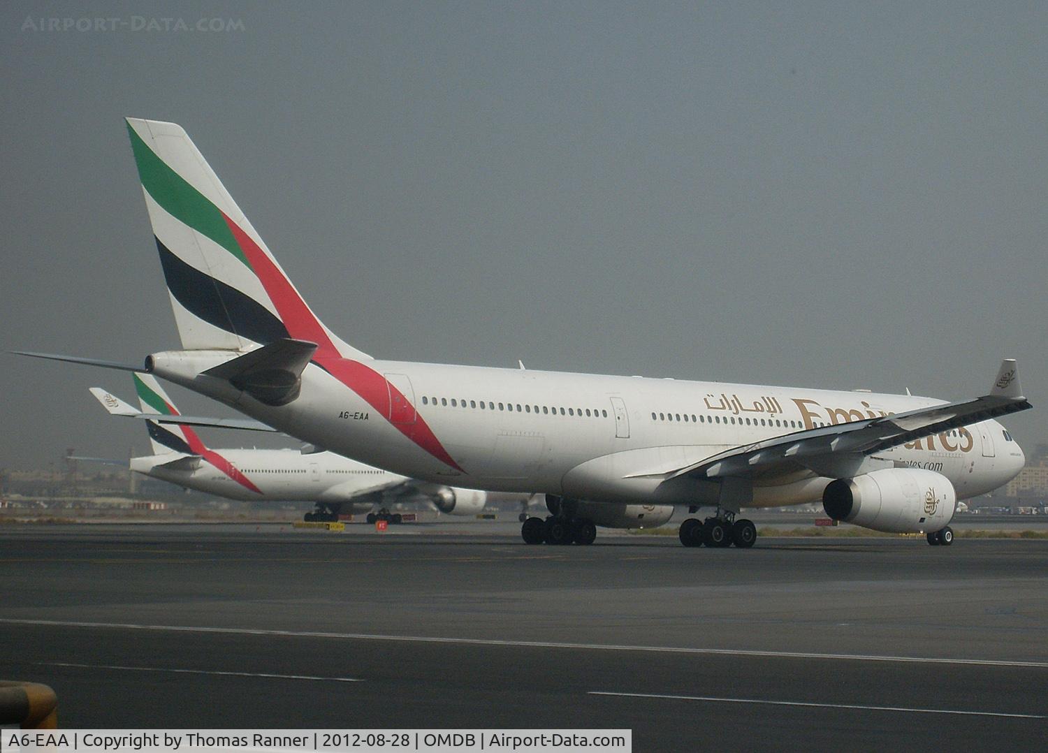 A6-EAA, 2000 Airbus A330-243 C/N 348, Emirates Airbus A330