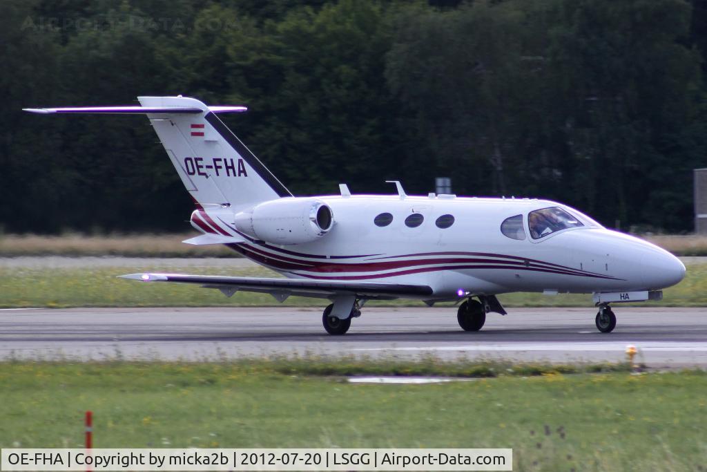 OE-FHA, 2008 Cessna 510 Citation Mustang Citation Mustang C/N 510-0081, Take off