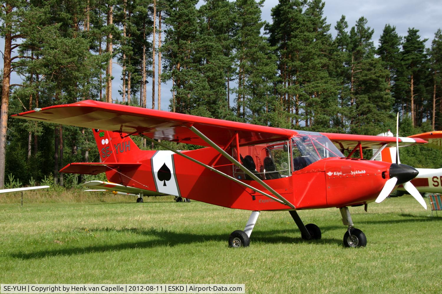 SE-YUH, 1998 Rans S-6S Coyote II C/N 10961056-1006, Köpings Flygklubb S-6S parked at Dala-Järna airfield, Sweden.