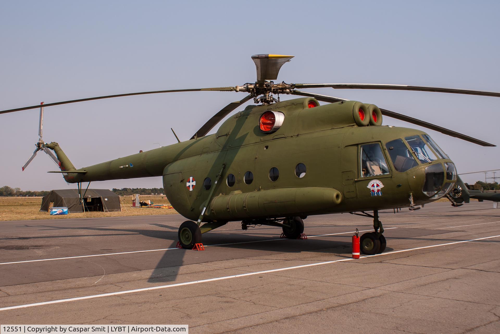 12551, Mil Mi-17 Hip C/N 341M15, Taken during 100 years Serbian Airforce at Batajnica Airbase
