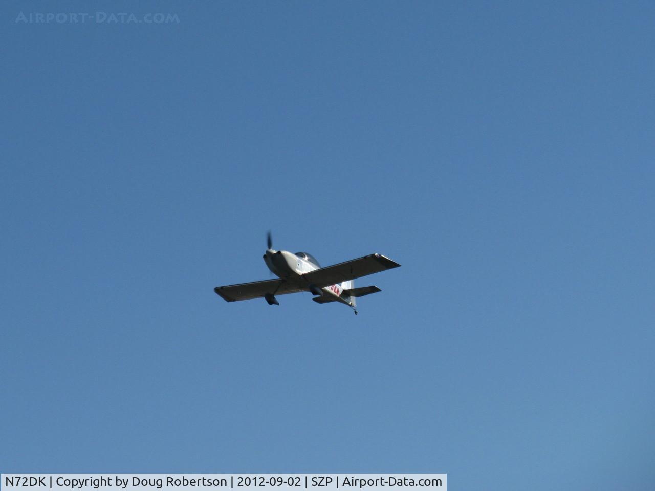 N72DK, Vans RV-8 C/N 82427, 2010 Koon VAN's RV-8, takeoff climb Rwy 22