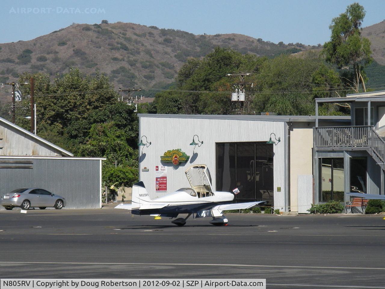 N805RV, 2007 Vans RV-6A C/N 25686, 2007 Dierenfield VAN's RV-6A, Lycoming IO-390-X 210 Hp