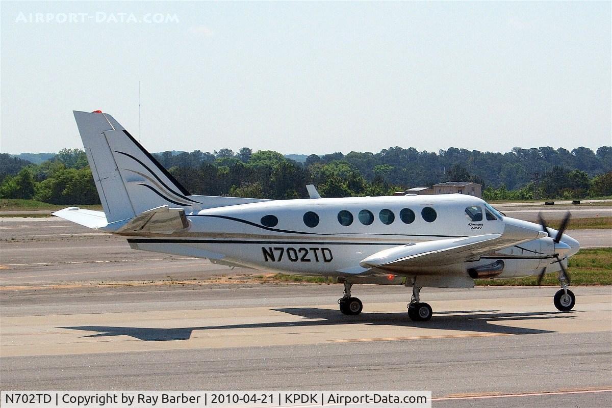 N702TD, 1981 Beech B100 King Air C/N BE-110, Beech B100 King Air [BE-110] Atlanta-Dekalb Peachtree~N 21/04/2010