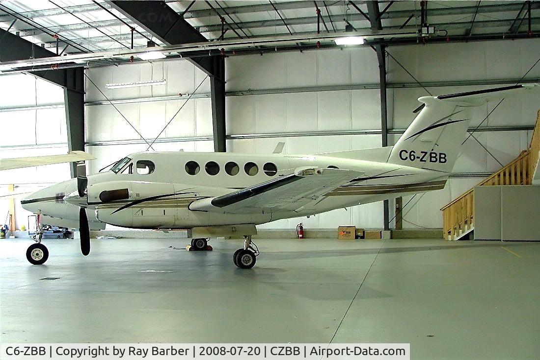 C6-ZBB, Beechcraft 200 King Air C/N BB-727, Beech B200 Super King Air [BB-727]  Boundary Bay~C 20/07/2008