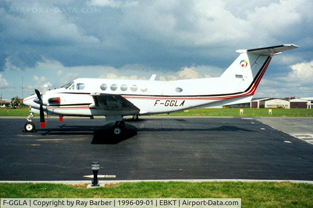 F-GGLA, 1980 Beech 200 Super King Air C/N BB-744, Beech 200 Super King Air [BB-744] Wevelgem~00 01/09/1996