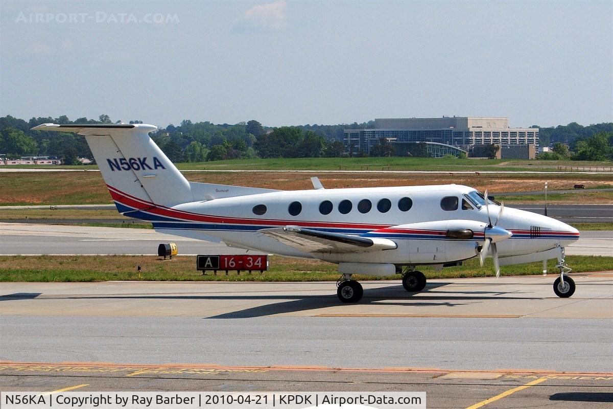 N56KA, 1980 Beech 200 C/N BB-763, Beech 200 Super King Air [BB-763] Atlanta-Dekalb Peachtree~N 21/04/2010