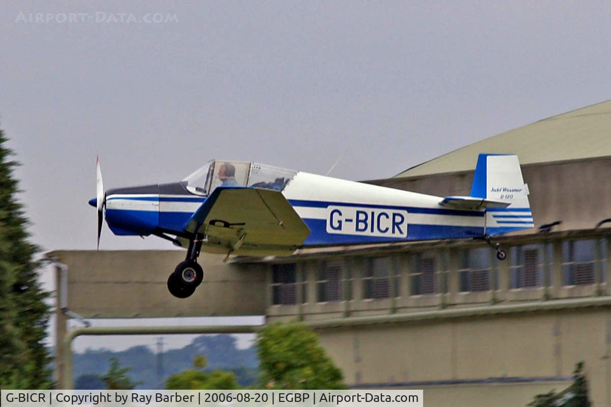 G-BICR, 1958 Jodel (Wassmer) D-120A Paris-Nice C/N 135, Wassmer Jodel D.120A Paris-Nice [135] Kemble~G 20/08/2006