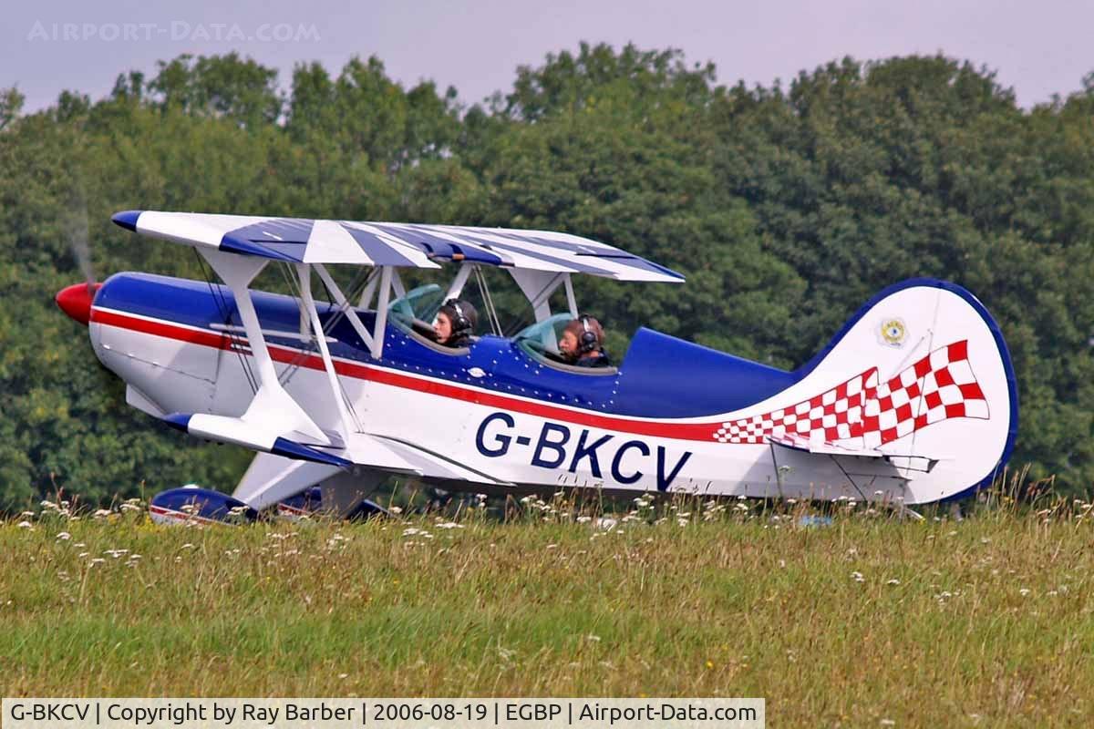 G-BKCV, 1990 EAA Acro Sport II C/N PFA 072A-10776, EAA Acrosport II [PFA 072A-10776] Kemble~G 19/08/2006