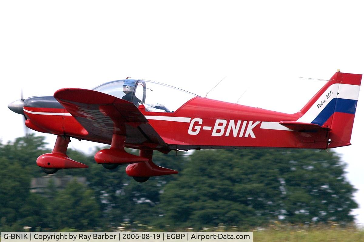 G-BNIK, 1974 Robin HR-200-120B C/N 43, Robin HR.200/120B Club [43] Kemble~G 19/08/2006